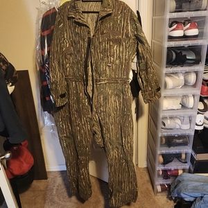 Walls Real Tree Bark Coveralls Green Blizzard 50-52